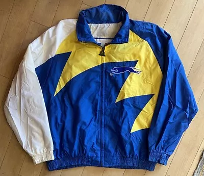 Vtg Carmel High School Logo Athletic Shark Tooth Windbreaker Jacket. Size XL. • $49.99