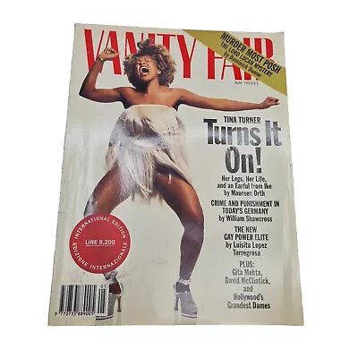 Vanity Fair Magazine May 1993 Tina Turner Cover Culture Fashion • £9.99