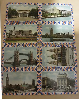 Set Of Royal Commemorative 1937 Postcards Of London In Good Condition • £6