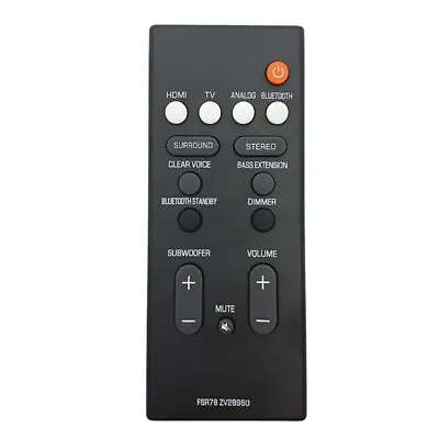 For -Yamaha FSR78 VAF7640 VAH0130 YAS-106 YAS-207 ATS-1060 Remote Control Speake • $13.34