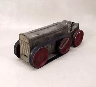 Early Marx 6 Wheel Tractor Wind Up Works Great • $49.99