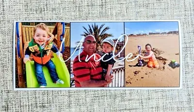 Uncle Fridge Magnet Personalised Picture Magnet Photo Gift From Niece Xmas  • £4.25