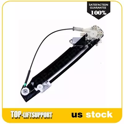 Window Regulator Rear Left Fits BMW 525i 528i 540i M5 E39 With Motor • $44.29