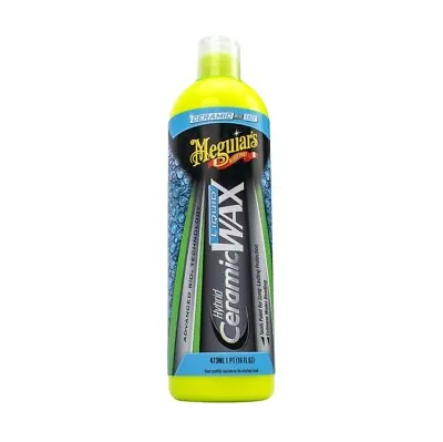 New Meguiars Hybrid Ceramic Liquid Wax SiO2 Seals & Xtreme Water Beading G200416 • $13.99