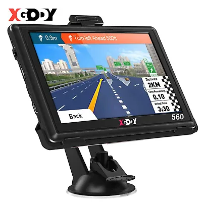 5  Truck Sat NAV HGV LGV Lorry GPS Navigation 8GB UK & Europe Lifetime Maps 2024 • £41.69