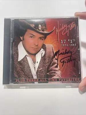 Mickey Gilley 17 #1’s 1974-1983 Plus Three All Time Favorites CD SIGNED! • $14.95