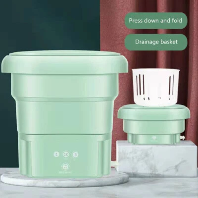 $8.57 • Buy Mini Washing Machine Strong Decontamination Foldable Washing Machine Bucket