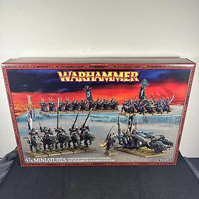 Warhammer Dark Elves Warhost Of Naggaroth 47x Miniatures OPP Super Rare New • $479.99