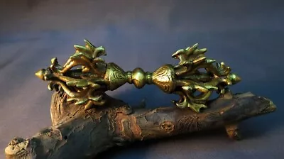$32.99 • Buy Tibetan Buddhism Tantric Ritual Brass Dorje/Vajra Thunderbolt Handmade Nepal Fre