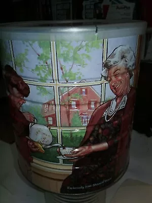  Maxwell House  Coffee Can  Norman Rockwell Style Graphic  #106 • $0.99