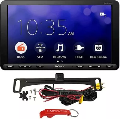 Sony XAV-AX8100 9  Apple CarPlay Android Auto 1-DIN Car Stereo And Backup Camera • $518