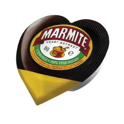 Marmite Love  Individual 8g Portions Spread  Lunch Box Holidays Travel Size • £2.99