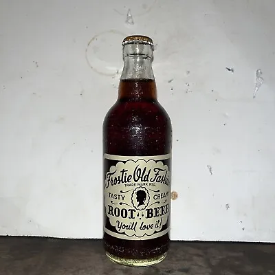 $12.99 • Buy Full 12 Oz. Frostie Old Fashion Root Beer Soda Bottle, Baltimore MD.