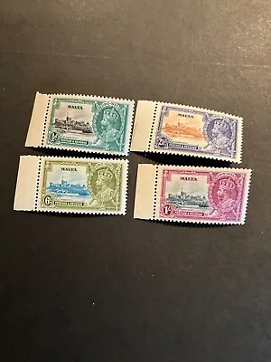 Malta Scott #184-7 Never Hinged • $27.50