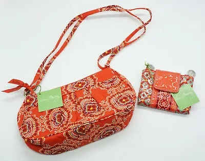 Vera Bradley Frannie Purse & G2G Bifold Wallet Set In  Paprika  ~ New With Tags • $32.99