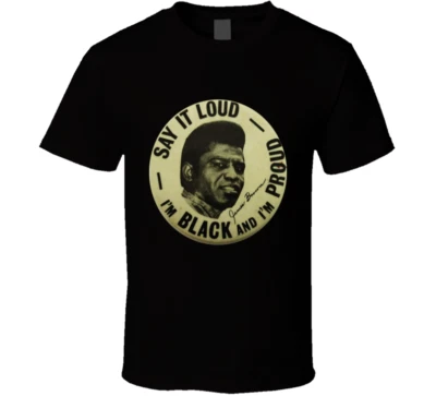 $29 • Buy James Brown I'm Black And Proud Shirt
