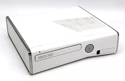 Microsoft Xbox 360 Slim White 4GB Console Only - TESTED • $79.95