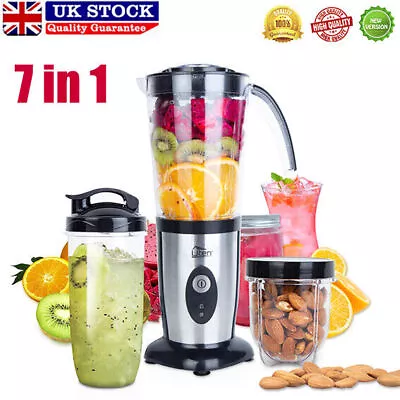 Multi Blender Smoothie Maker Meat Grinder Food Processor Vegetables Fruit Juicer • £30.99
