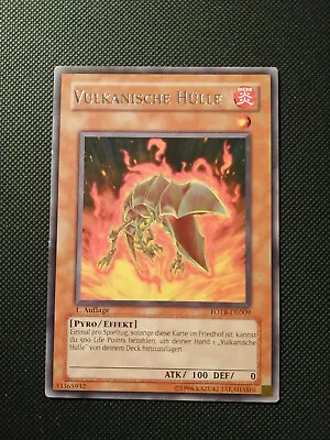 Yu-Gi-Oh! Volcanic Case FOTB-DE009 Rare 1st Edition German Excellent! • $1.38