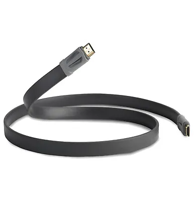 QED Performance E-Flex HDMI Cable (Black) (1 Meter) (2 Meter) (3 Meter) • $104.99