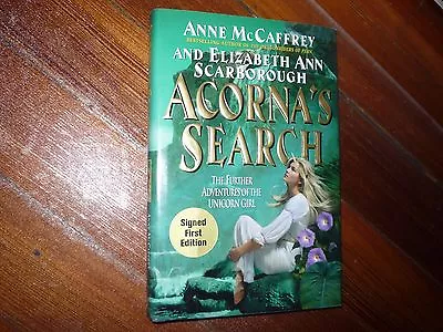 $50 • Buy Acorna's Search Elizabeth Ann Scarborough, Anne McCaffrey Signed 1st