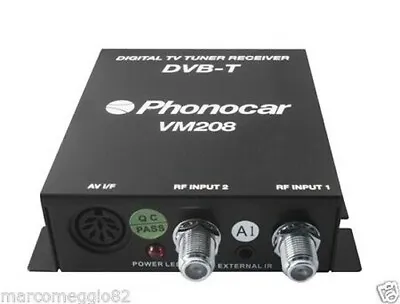 Phonocar VM208 TV Tuner Diversity Signal Digital For Car Radio VM050 • £223