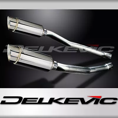 KAWASAKI ZZR1400 NINJA 2008-2011 200mm ROUND STAINLESS SILENCER EXHAUST KIT • £349.99