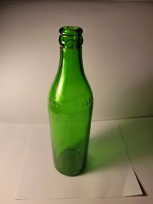 Vintage Clicquot Club Green Glass Bottle 10   • $24.96