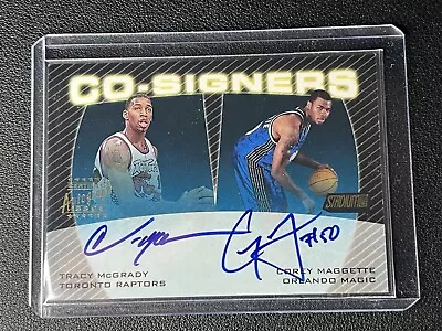 Tracy Mcgrady Corey Maggette 1999-00 Topps Stadium Club Co-signers Dual Auto  • $51