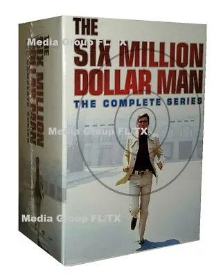 *SALE* Six Million Dollar Man The Complete Series DVD Box Set+Reunion Movies New • $58.95