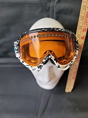 Vintage Adult Oakley Snow Ski/Board Goggles Rare Frame COLOR Orange Lens • $100