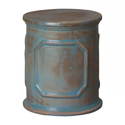 Decor-Decor  Audrey Ceramic Garden Stool 15x18 H • $215