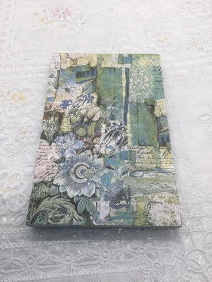 £5.35 • Buy 60 Sheet Pad Of Colourful Papers For Junk Journal, Ephemera, Craft, 12cm X 8cm
