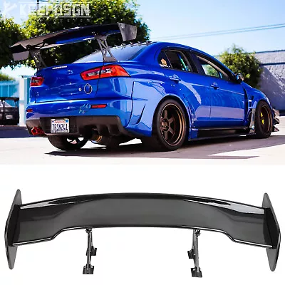 For Mitsubishi EVO X / Lancer Gloss 46  Rear Trunk Spoiler GT Style Racing Wing • $214.50