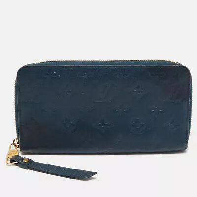 Louis Vuitton Orage Monogram Empreinte Leather Zippy Wallet • £182.41