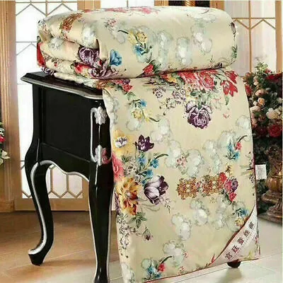 100% Mulberry Silk Blanket Spring And Autumn Warm And Soft Patchwork Quilt • $90.89