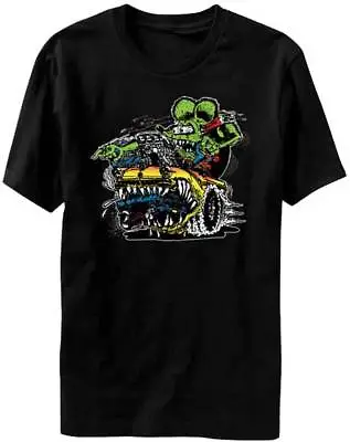 $17.99 • Buy Rat Fink Car Eater Ed Roth Kustom Kulture Adult Mens T Tee Shirt BD021BK