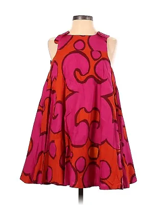 2009 A TRIBUTE TO MARIMEKKO For H&M Pink Orange Geo Print Sun Dress - US 6 • $40