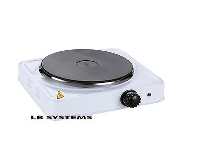 Portable Single Electric Hot Plate Hob Kitchen Cooker Table Top Hotplate Mobile  • £18.99