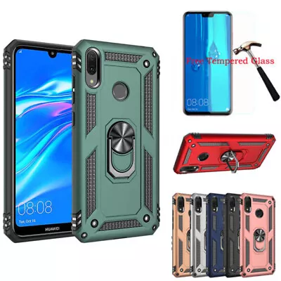 Shockproof Armor Cover Case For Huawei Y5 Y6 Y6s Y7 Pro 2019 P Smart Z 2020 2021 • £5.34