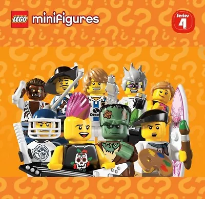 Pick Your Own Minifigure 🎨 LEGO 8804 Collectible Minifigures Series 4 • $21.75