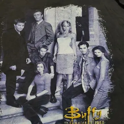 Vintage 1999 Buffy The Vampire Slayer Shirt XXL Promo Sarah Michelle Gellar • $100