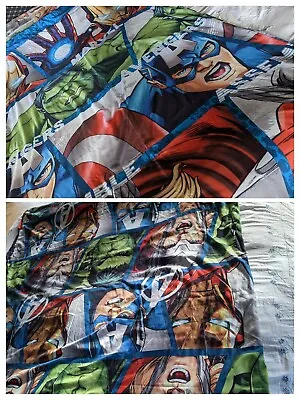 Children's MARVEL Comic Single Duvet Quilt Cover Cotton 55  X78  & 1 Pillow Case • £12.99