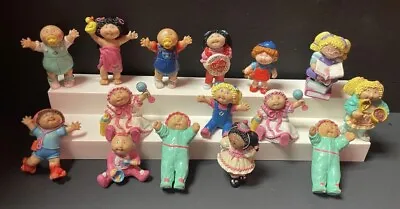 Lot Of 15! VINTAGE 1984 Cabbage Patch Kids Dolls Mini Figs PVC Figurines D RARE • $40