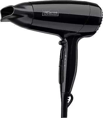 TRESemme 2000W Fast Hair Dryer Super Compact Ultra Lightweight Black • £15.95