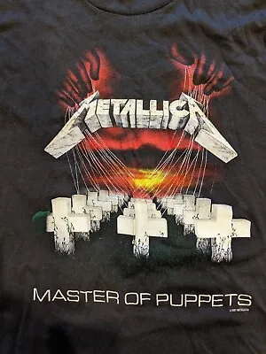 Vintage Metallica Shirt Master Of Puppets  • $59.95