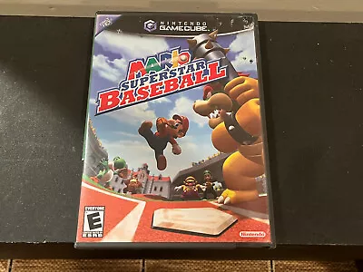 Mario Superstar Baseball Nintendo Gamecube Video Game W/ Paperwork In Case Works • $33