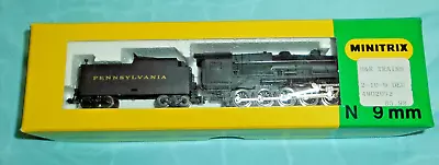 Vintage N Scale 9mm Minitrix Steam Engine And Coal Car • $65