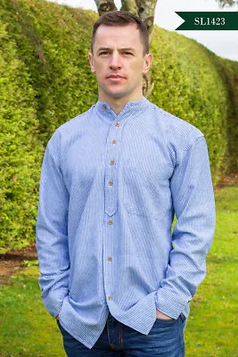 Granddad/Grandfather  Collarless Shirt From Ireland Traditional  Irish Civilian  • $59.68