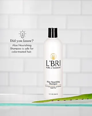 L'BRI Pure N' Natural Aloe Nourishing Shampoo • $20